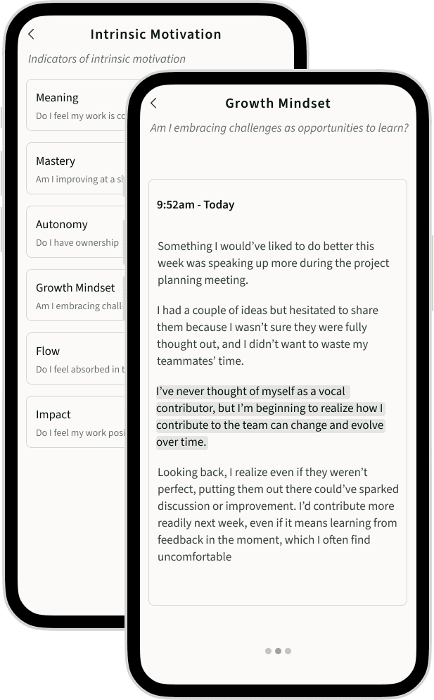 Checklist view